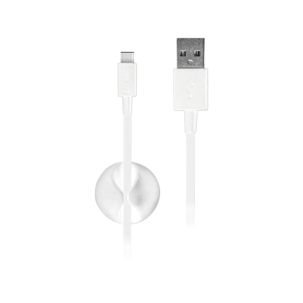 Port 12m White USB-A to USB-C Cable