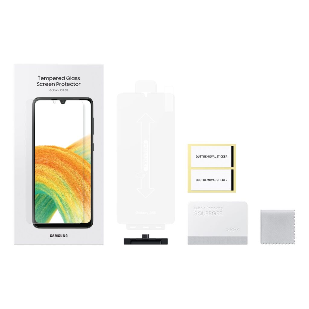 Samsung Tempered Glass Screen Protector - Samsung Galaxy A33 5G - Image 3